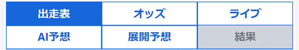 AI予想を選択